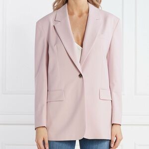 MARELLA Derby Blazer Jacket Light Pink